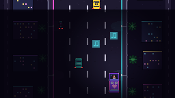 Neon Tour Bus gameplay